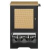 b841995f-05a2-45d9-853f-dca6d34cef86.jpg Feeding Station With 1 Storage Cabinets, Pet Feeding Station With 2 Elevated Dog Bowls, Side Hooks, Anti-tip Kit, Hidden Pet Feeder Station For Feeding Watering, Black
