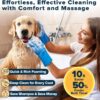 bb002e8f-8e44-4f2f-af84-b8655e25f854.jpg 6PCS Grooming Bath Supplies For Dogs, Cats Dog Washing Gloves Dog Bath Brush Dog Shower Brush Pet Grooming Gloves Dog Grooming Kit Pet