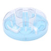 befe7a1a-528a-406d-995f-05496415e7bf.jpg Interactive Cat Puzzle Feeder Funny Cat Puzzle Food Dispenser Enrichment Toy For Pets Play And Exercise Blue