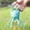 bff41d27-4c78-4a78-ad0c-99cd5bd88805.jpg Portable Lightweight Dog Pooper Scooper With Built-in Poop Bag Dispenser Eight-claw Shovel For Pet Toilet Picker Pet Products