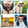 Small Dog Sunglasses UV Protection Heart Shape Dogs Goggles