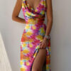 c214dd02-21f3-4d2c-ae4a-01e98c72307d.jpg V-neck Slit Sling Dress Summer Fashion Sexy Slim Suspender Dresses For Women Clothing
