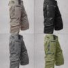 c47e2b67-bc46-4666-9885-8d1e3569f13e.jpg Loose Straight Summer Plus Size Trend Casual Multi-bag Pure Cotton Workwear Shorts Men