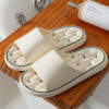 c4ca893d-8c69-4b48-9cf4-adc95bbf85c7.jpg Non-slip Design Bathroom Slippers Home Summer Thick Sole Floor Bedroom House Shoes For Women Men