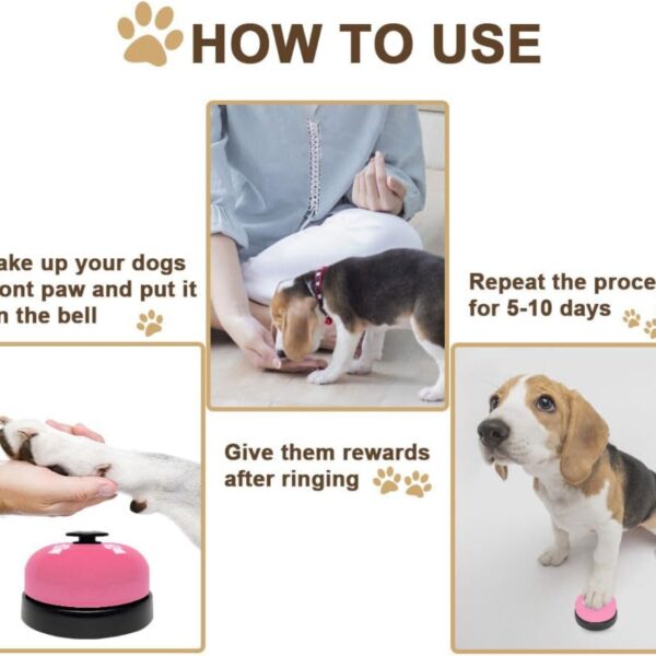 c55317f8-475f-4df6-a0a1-7418aee8381f.jpg 2 Pack Dog Door Bells Dog Doorbell To Go Outside Puppy Train Bell For Dogs To Ring