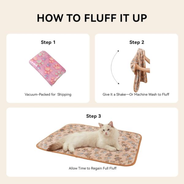 c555bab1-ddf0-49af-b1d2-39ee094e6434.jpg 1 Pack 3 Blankets Super Soft Fluffy Premium Fleece Dog Blankets For Puppy Cat Pet Blanket Flannel Throw Warm Sleep Dog