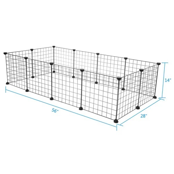 c76ab05a-8508-4c3a-8e40-5afa03573ec6.jpg Pet Playpen Small Animal Cage Indoor Portable Metal Wire Yard Fence For Small Animals