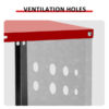 c909bc32-2fde-4b14-85c0-289255a0b3e4.jpg 6 Compartments, 84x43x62, Sloping Roof, Disassembled, Iron, Red