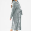 ca157e8d-d814-44f4-9aa2-cc6f2dfed75a.jpg RONGTAI Womens Hooded Robe Long Plush Fleece Bathrobe With Pockets Nightwear S-XXL