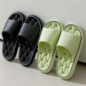 cadf6b3b-02a3-49f8-9921-0fe0a5d447e8.jpg Non-slip Design Bathroom Slippers Home Summer Thick Sole Floor Bedroom House Shoes For Women Men