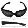 cbed8448-f485-422d-8f1d-a254e6455649.jpg 1 Pairs Motorcycle Sports Biker Riding Glasses Wind Resistant Eye Protection Sports Goggles Cycling Glasses Sunglasses Grey Color(TK/TMEU For Self-pickup)