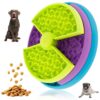 cd409489-5477-47db-bb88-f05192730718.jpg Pet Slow Food Bowl Anti Choking Cat Bowl,3in1 Interactive Dog Feeder Puzzle, Lick Mat & Slow Feeder BowlMental Stimulation Toy For Medium & Large Dogs