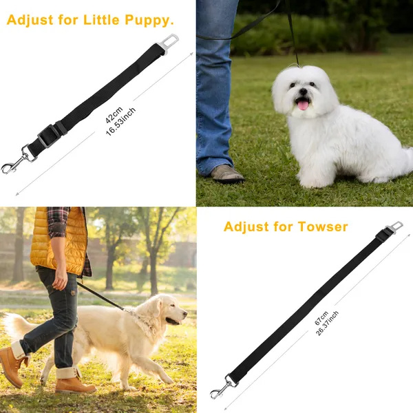 ce985f59-78b0-4c39-b204-24d1fa9bd83d.jpg 2Pcs Pet Dog Seat Belt Leash Adjustable Pet Dog Cat Safety Leads Harness