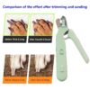 cf945292-0459-4a8d-94d9-88a8523b0315.jpeg 2 In 1 Pet Nail Clippers With Led Light Dog Cat Special Blood Line Scissors Multifunction Animals Paw Nail Trimmer Pet Supplies