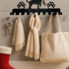 d0ce105c-ed97-4637-8510-0ebbd9ffffb1.jpg Rustic Entryway Organizer - Wall Mounted Key Holder & Leash Rack For Pet Owners