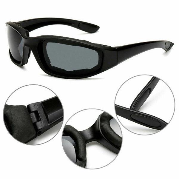 d0ed1234-3618-4685-b35b-341370b4f49d.jpg 1 Pairs Motorcycle Sports Biker Riding Glasses Wind Resistant Eye Protection Sports Goggles Cycling Glasses Sunglasses Grey Color(TK/TMEU For Self-pickup)