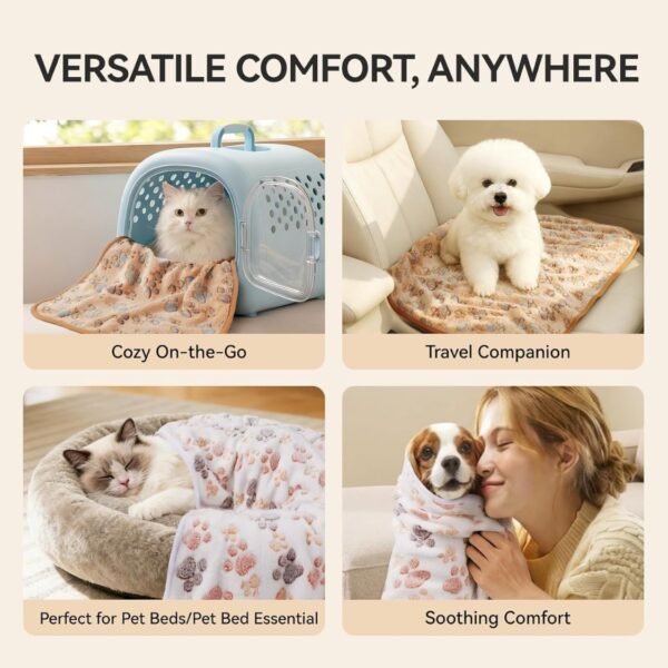 d1f108b8-269f-4f56-acb6-e58a14f73a41.jpg 1 Pack 3 Blankets Super Soft Fluffy Premium Fleece Dog Blankets For Puppy Cat Pet Blanket Flannel Throw Warm Sleep Dog