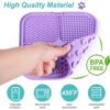 d3351255-a18e-4103-8db0-c453b24761ff.jpg Lick Mat For Dogs Cats 2 Pack, Slow Feeder Licking Pad With Suction Cups For For Anxiety Relief And Boredom Reducer, Perfect For Bathing Grooming