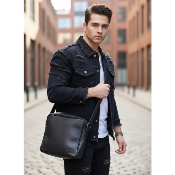 Form-fitting Denim Jacket For Men