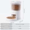 d4585d4b-e4d6-47e0-9a66-b863dcc75991.jpg Waithem Wi-Fi Automatic Cat Feeder, Timed Dry Food Dispenser, App-Programmable Portion Control, Up To 10 Meals Per Day, Dual Power Supply, Suitable For Cats And Small Dogs