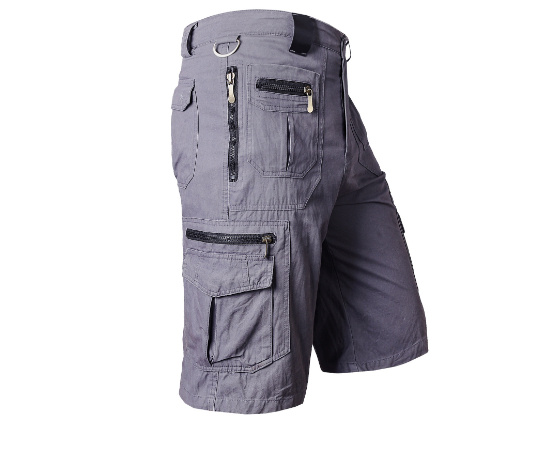d9dddf71-9f68-4fe5-ac2f-e463e8e56072.jpg Loose Straight Summer Plus Size Trend Casual Multi-bag Pure Cotton Workwear Shorts Men