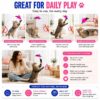 da8aa3a5-3203-4519-8afb-89cdc5ebeeda.jpg Wearable Cat Feather Collar Toy Interactive Neck-Worn Cat Teaser Automatic Exercise Toy Boosts Pet Activity Levels