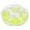 de1fb67e-6c0e-4cc0-9ac1-2f1617b6427a.jpg Interactive Cat Puzzle Feeder Funny Cat Puzzle Food Dispenser Enrichment Toy For Pets Play And Exercise Green