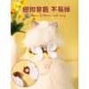 de6559e9-f65a-423d-8999-f39eba9f2e1d.jpg Adjustable Pet Bandana Scarf, Bee 10in For 2kg Cats