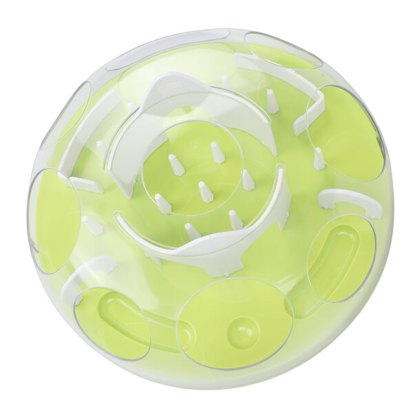 e18cb693-f85f-46d5-a7ce-2950f9352121.jpg Interactive Cat Puzzle Feeder Funny Cat Puzzle Food Dispenser Enrichment Toy For Pets Play And Exercise Green