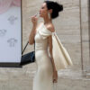 e4aeafff-14f5-45e8-be7b-b2c8e464768a.jpg One-shoulder Ribbon Long Dress Ins Fashion Slim Sleeveless Dresses For Evening Party Club Clothing Women