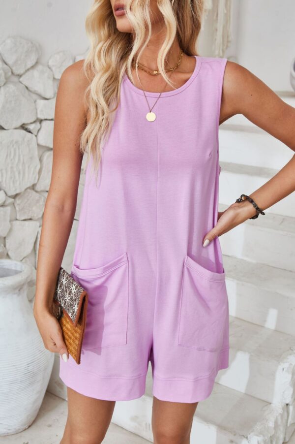 e7e4823f-f7a4-4d4b-bcda-85844c4b63ef-5.jpg Women Sleeveless Shorts Jumpsuit With Pockets Fashion Beach Pants Summer Clothing