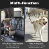 e919fc62-2559-498e-b5d3-f69bfaa09818.jpg 2 Pack Dog Seat Belt For Car, Headrest Restraint Safety Leads