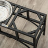 e9790842-b890-46fd-9ed1-1c2f403e21bd.jpg Double Stainless Steel Heavy Duty Dog Food Bowl Elevated Pet Feeding Station