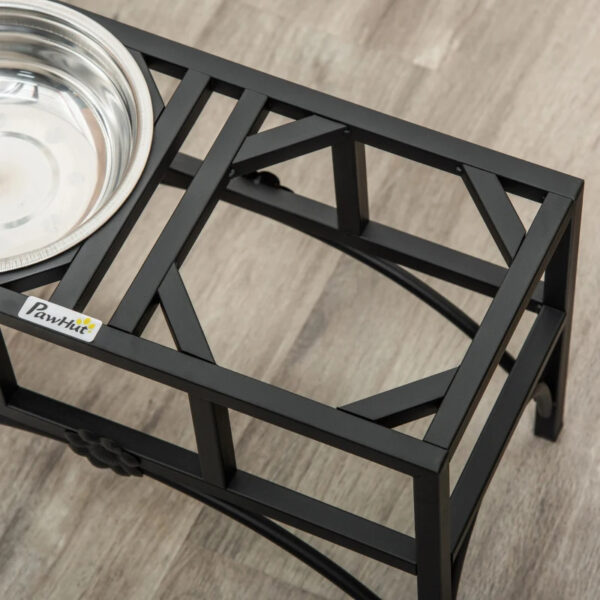 e9790842-b890-46fd-9ed1-1c2f403e21bd.jpg Double Stainless Steel Heavy Duty Dog Food Bowl Elevated Pet Feeding Station