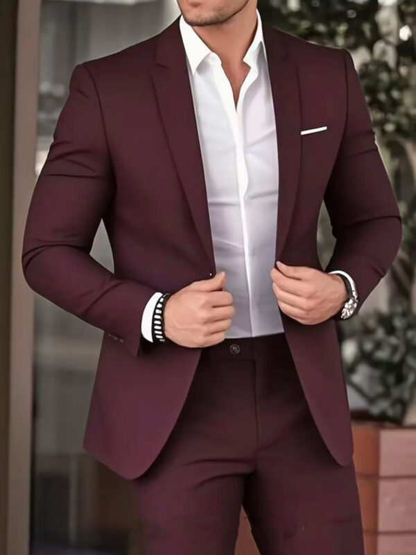 ef387d67-0e72-4335-af25-926125071a40.jpg Elegant Banquet Gown Slim-Fit Fashionable Suit And Trousers For Men