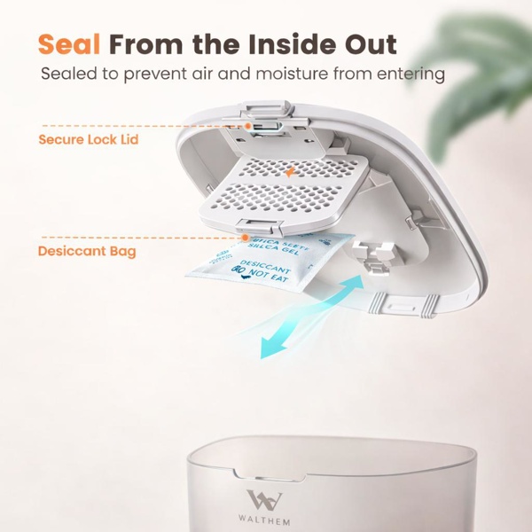 f277c005-a54e-4d5c-b0ce-0ac38684e9a9.jpg Smart Pet Feeder 3L Automatic Food Dispenser For Cats, Dogs Small Pets Indoor, Timed And Quantitative Dry Food Cat Feeder Kibble, Feeding