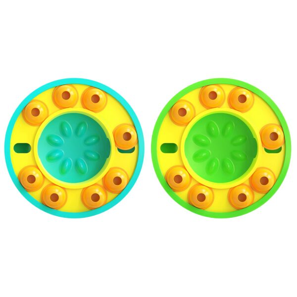 f402c537-f2bd-4070-9494-407e1c6a80ab.jpg 1Pc Dog Puzzle Food Feeder Slow Feeding Bowl Interactive Toy Dog Treat Dispensing Toy For IQ Training Mental Enrichment For Small Medium Large Dog Cat