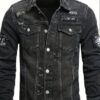 Form-fitting Denim Jacket For Men