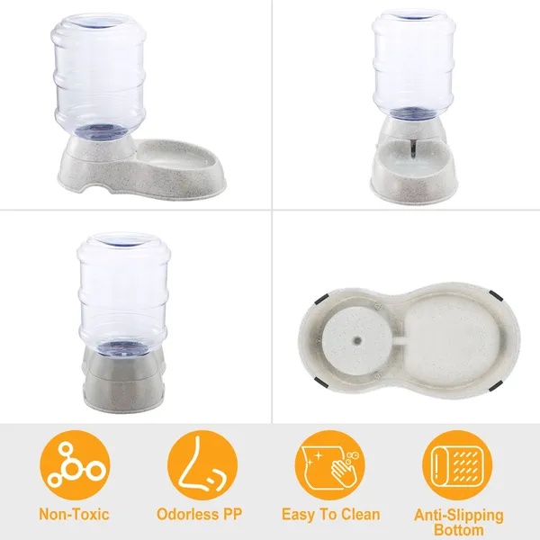 f49d3eee-c9da-41d9-98d0-412df0f9d353.jpg 3.5L/1Gal Pet Water Dispenser Self-Dispensing Gravity Pets Water Feeder Automatic Pet Waterer Cat Dog
