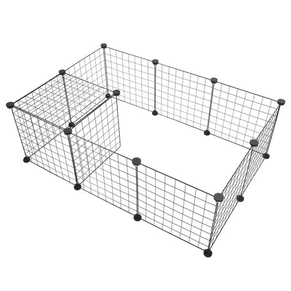 f62bafa5-06b1-4148-9f6f-35a0cf40f203.jpg Pet Playpen Small Animal Cage Indoor Portable Metal Wire Yard Fence For Small Animals