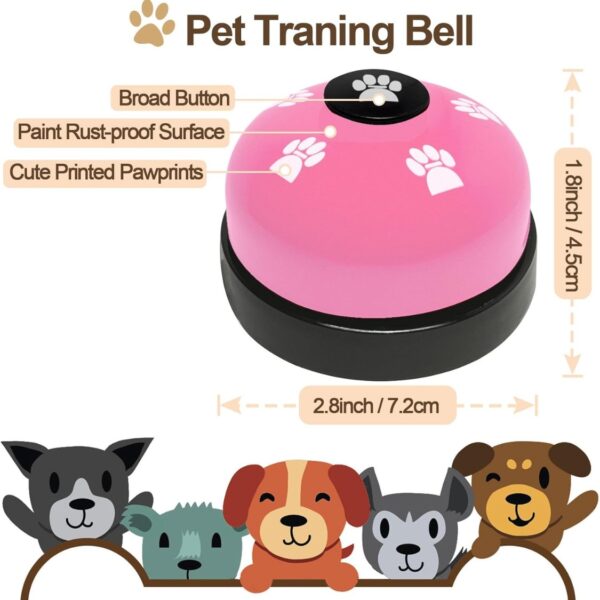 f643e866-f675-440f-abdf-02cc82e64df3.jpg 2 Pack Dog Door Bells Dog Doorbell To Go Outside Puppy Train Bell For Dogs To Ring