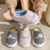 f645d76b-4856-4659-8c88-a539affe8cb3.jpg Cute Cartoon Cotton Slippers Thick Bottom Home Slippers Fashion Floor Bedroom Slipper Women Men Couples Warm House Shoes
