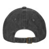2pcs I FIX Black Hat For Men Women, Adjustable Embroidered Wash Cotton Baseball Cap