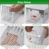 fe478a96-0f97-4702-856e-a694b4240108.jpg 1Pc Automatic Continuous Rat Trap Single Door Mouse Cage Humane Live Animal Trap Cage Indoor Outdoor For Small Rodents Mice Voles