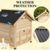 fe851c7c4968466c9be44c048d0a0b6b.jpg Pet Coop,Wooden House with Openable Roof