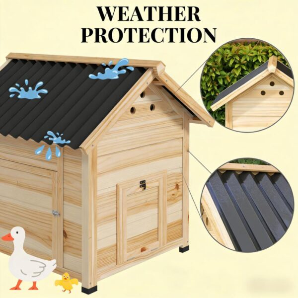 fe851c7c4968466c9be44c048d0a0b6b.jpg Pet Coop,Wooden House with Openable Roof