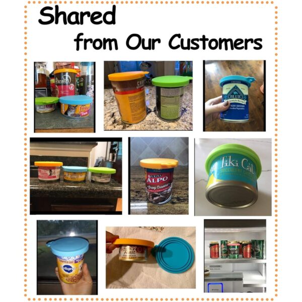feb98c73-4a43-4995-b277-c124afefd7c1.jpg Pet Food Can Cover Silicone Can Lids For Dog And Cat Food