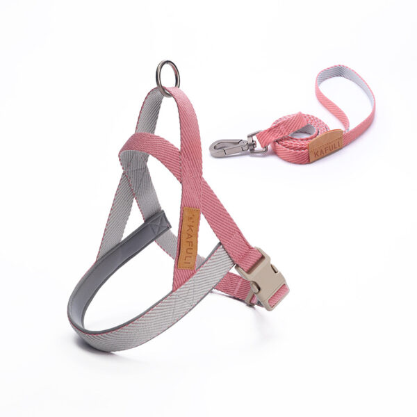 589943948 Dog Leash Pet Vest Chest Harness Medium And Large Dog French Dog Golden Retriever Dog Walking Rope