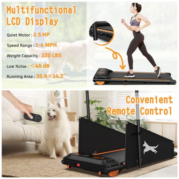 1708842a-a55b-4bbf-9acc-52e8f61ab7b7.jpg Dog Treadmill Small Dogs - Dog Treadmill For Medium Dogs - Dog Pacer Treadmill For Healthy & Fit Pets - Dog Treadmill Run Walk
