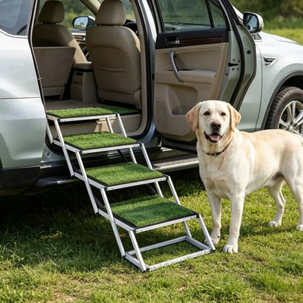 221228b696b94d83999dbd4beda018b7.jpg Pet Stairs with Adjustable Height for Outdoor